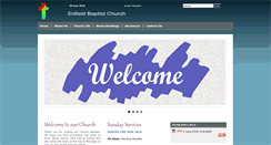 Desktop Screenshot of enfieldbaptistchurch.org.uk